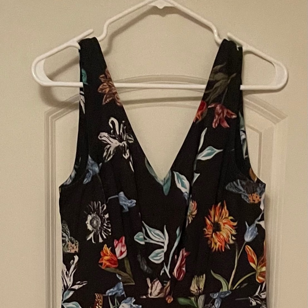 Floral Print Maxi Dress